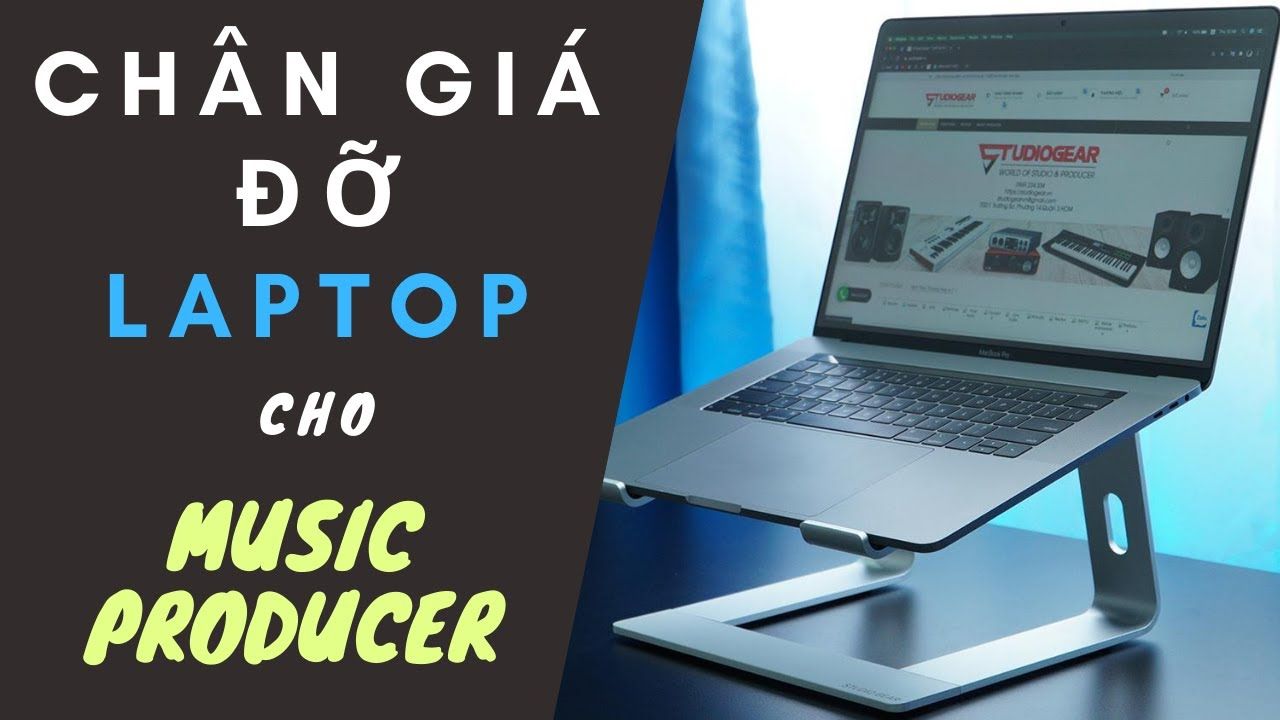 Chân đế - Giá Đỡ Laptop/Macbook cho Music Producer ( StudioGear Laptop Stand )